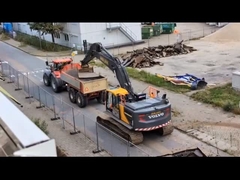 Использованная экскаваторная машина Volvo EC350DL В продаже подземная горная экскаваторная машина